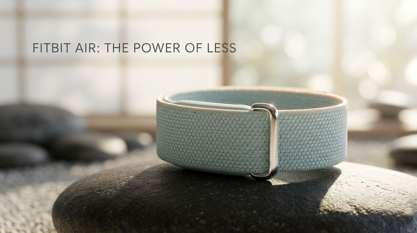 Google Launches Fitbit Air: The Screenless Evolution of Fitness Tracking