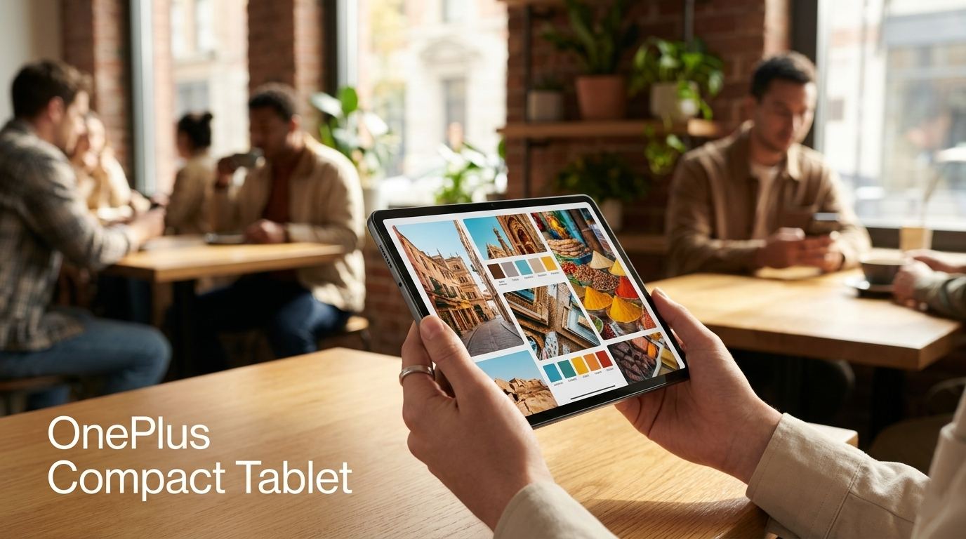 OnePlus Reportedly Planning Compact 8.8-inch OLED Tablet Launch